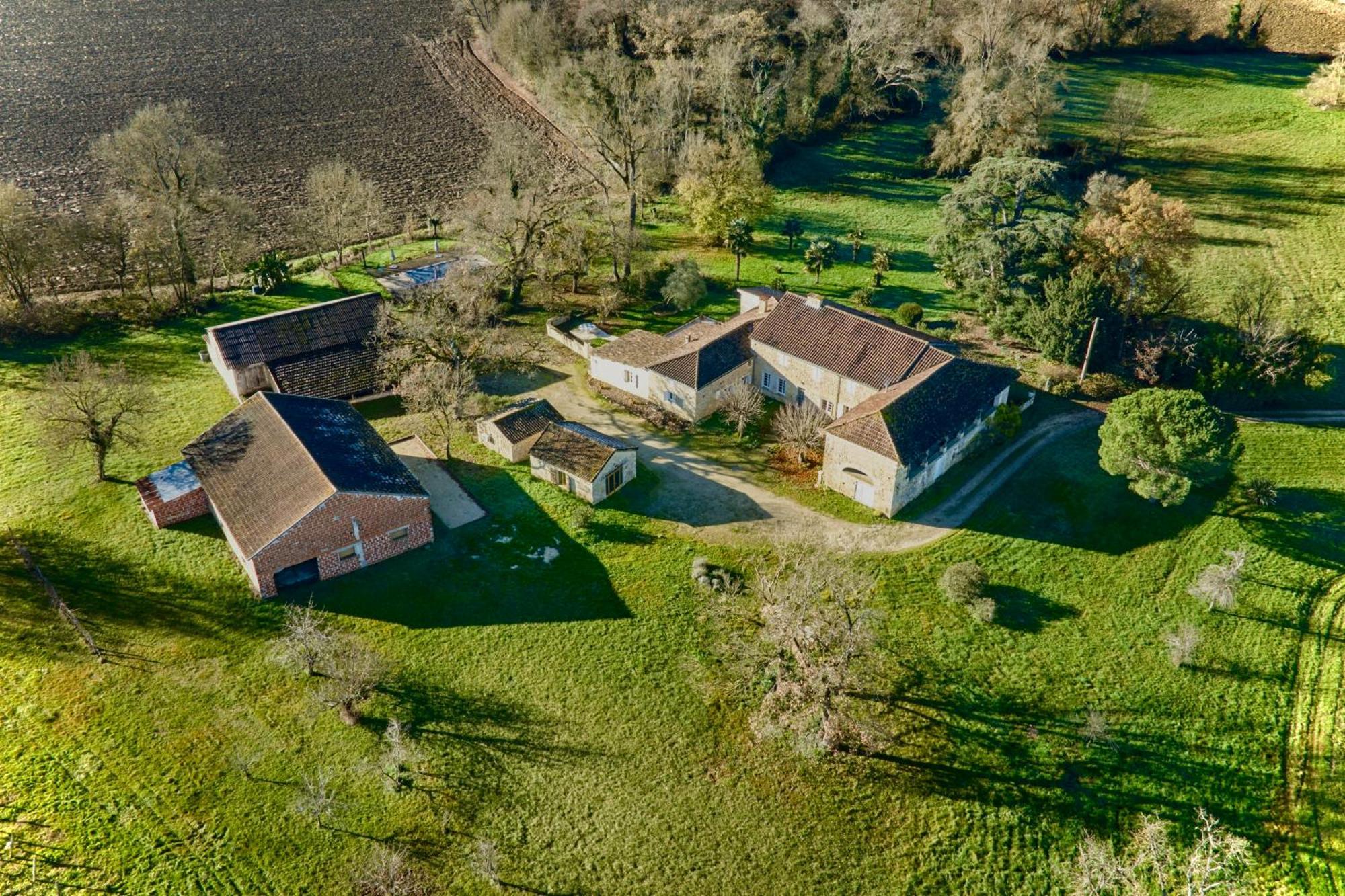 Chambres D'Hotes De Charme Avec Piscine - Le Clos Boissiere Valence-sur-Baise 외부 사진